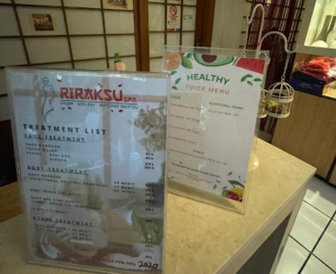 Riraksu Spa Japanese Bogor