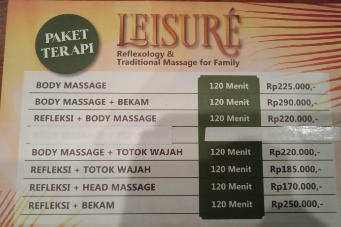 Leisure Reflexology & Traditional Massage