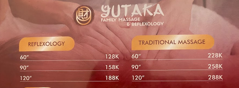 Yutaka Family Massage